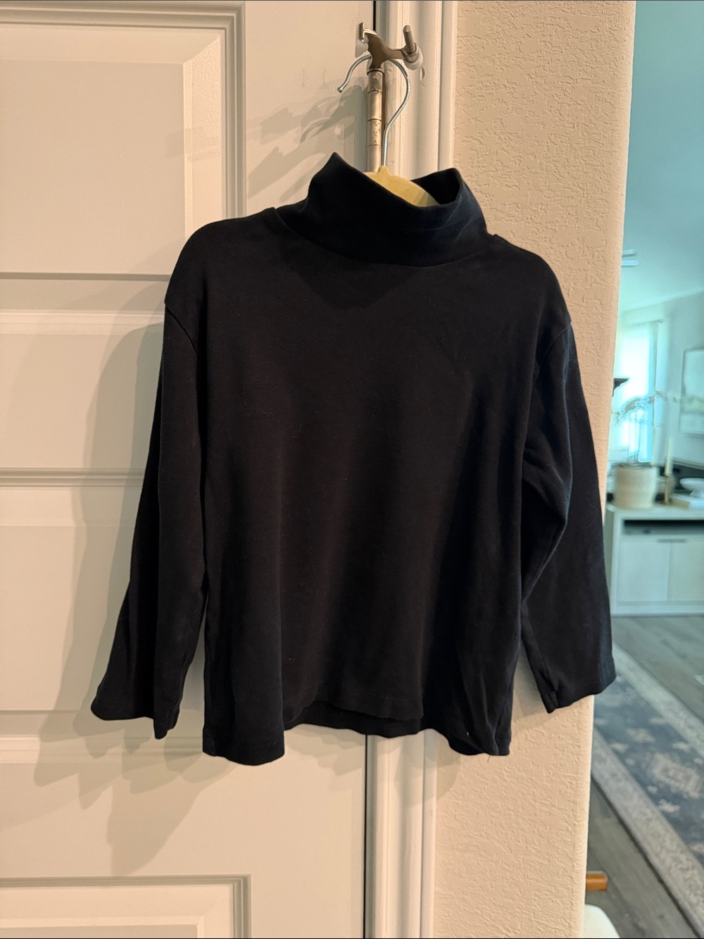 Zara Black Kids Turtleneck Long Sleeve Tshirt 3-4years